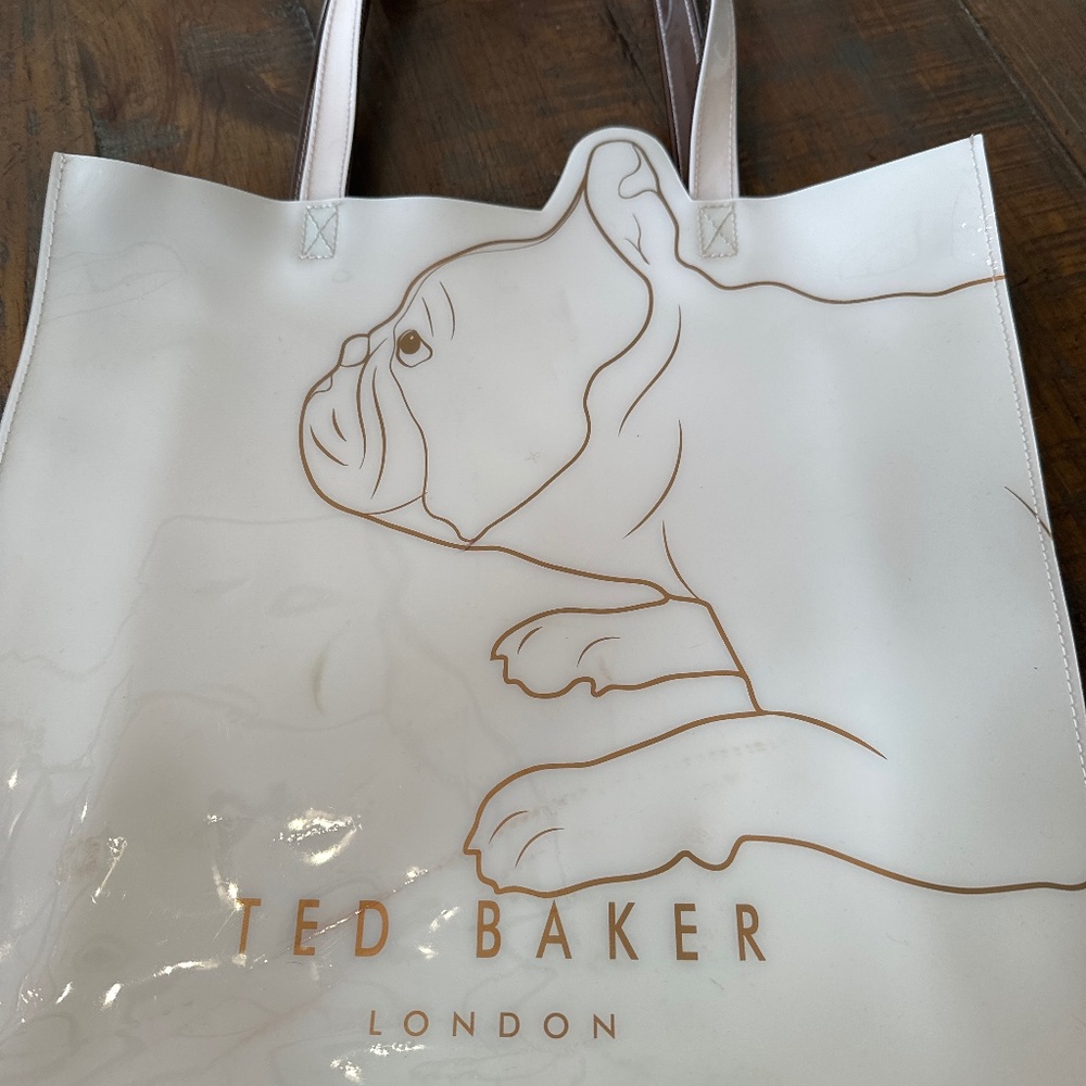 Ted Baker French Bulldog market bag